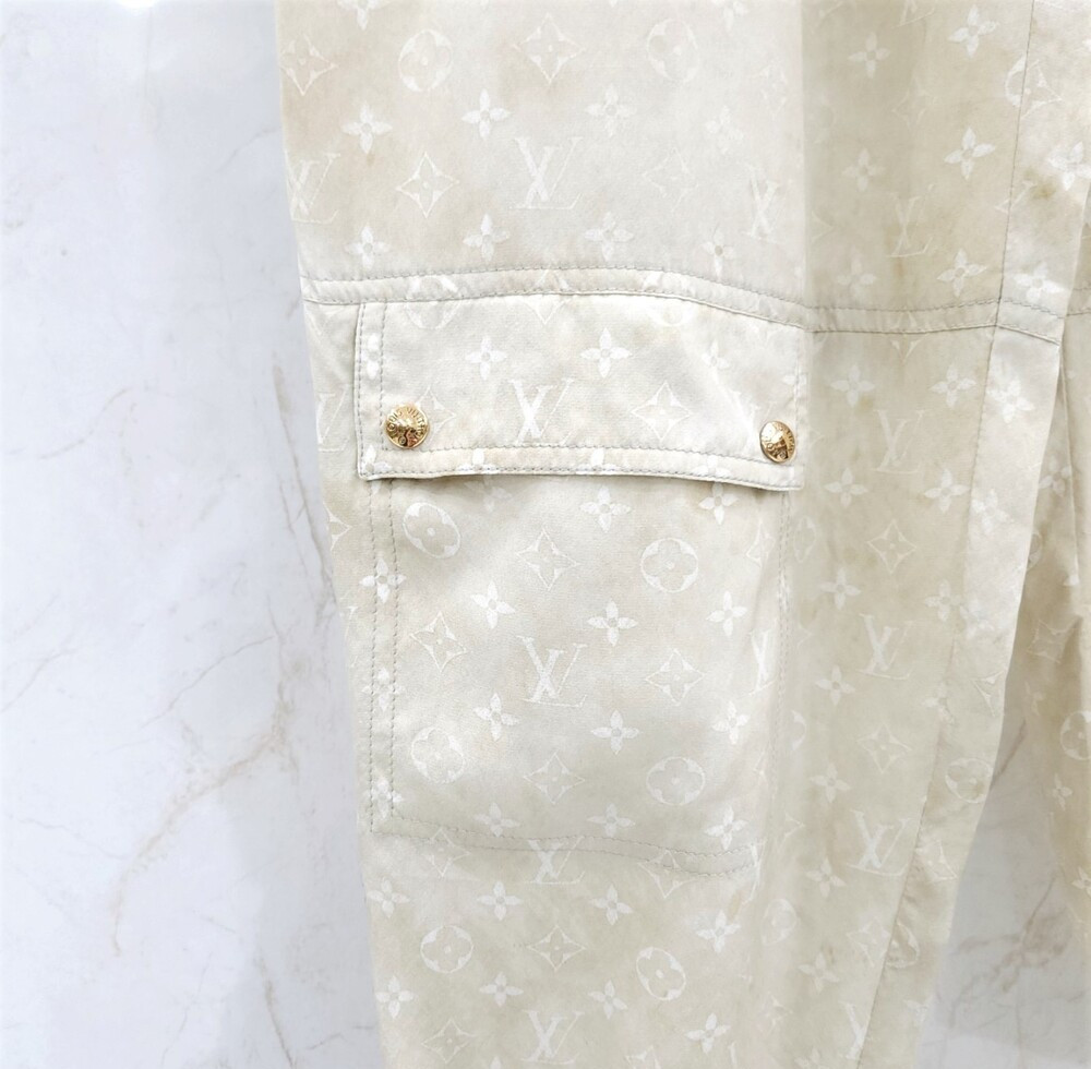 [럭스유] 40 / 루이비통 모노그램 실크 조거 팬츠 1A9XT0