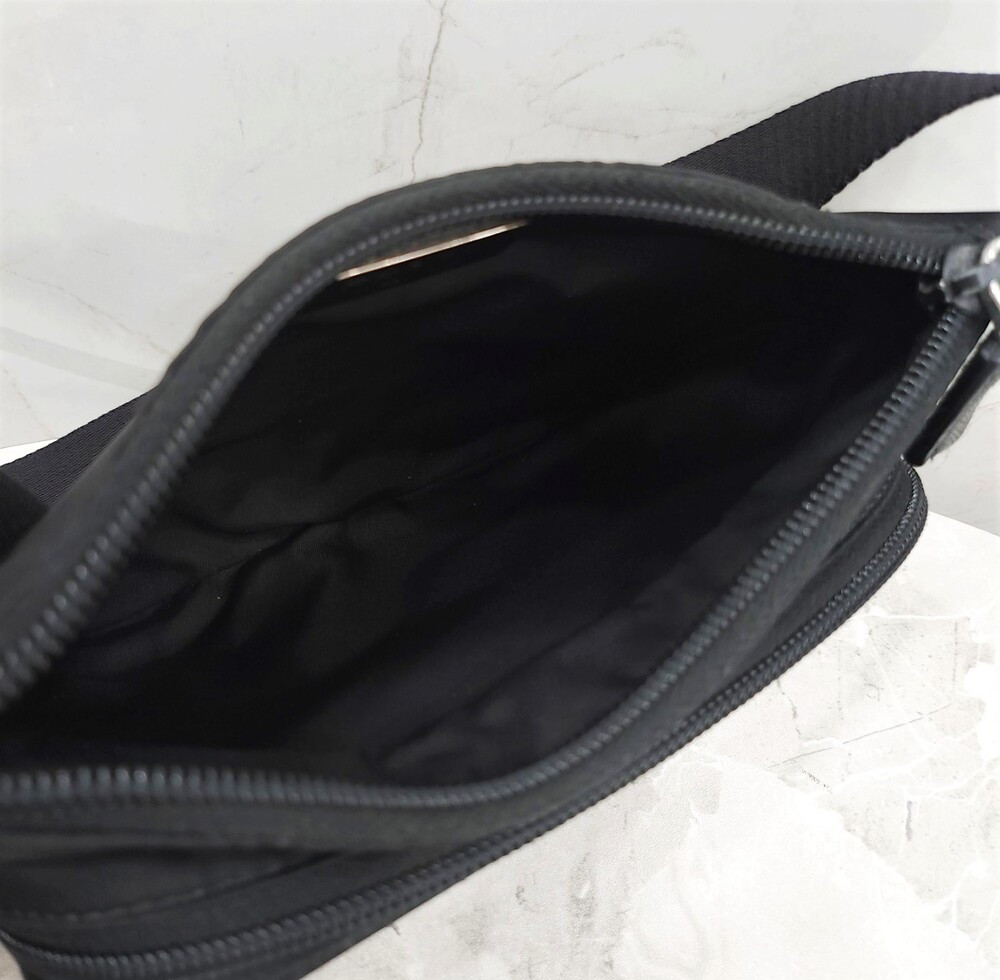 [럭스유] 프라다 리나일론 사피아노 가죽 숄더백 2VH128