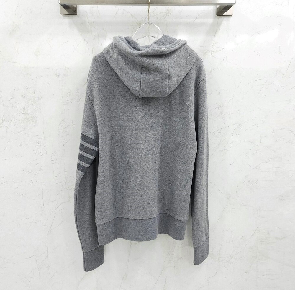 [럭스유] (새상품) 3 / 톰브라운 사선완장 클래식 후드 집업 MJT249A