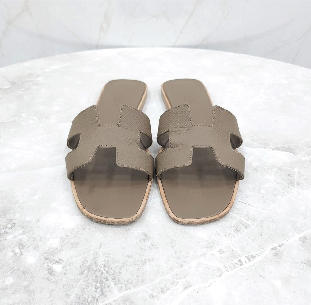 [럭스유] 38.5 / 에르메스 에토프 오란 샌들 슬리퍼