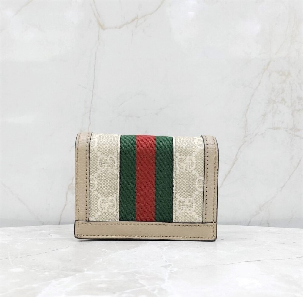 [럭스유] 구찌 오피디아 GG 삼선 카드지갑 523155