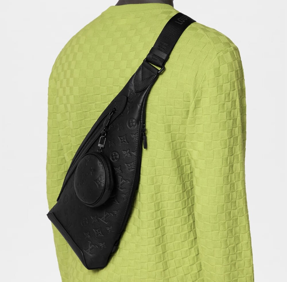 [럭스유] 루이비통 쉐도우 모노그램 듀오 레더 슬링백 M21890