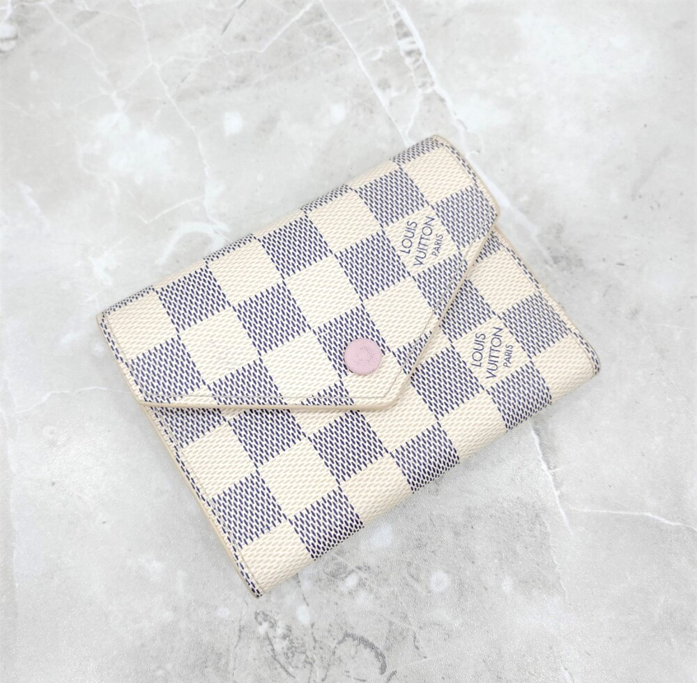 [럭스유] 루이비통 다미에 캔버스 빅토린 월릿 반지갑