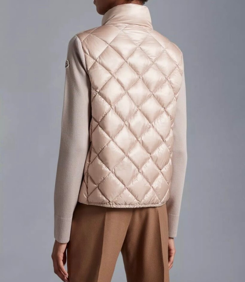 [럭스유] XS / 몽클레어 트리콧 울 패딩 가디건 J20939B00017