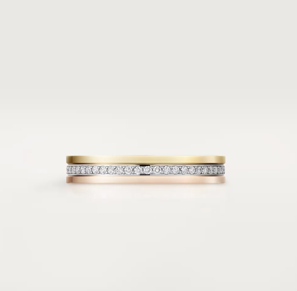 [럭스유] 까르띠에 다이아 방돔 루이 웨딩밴드 링 47호