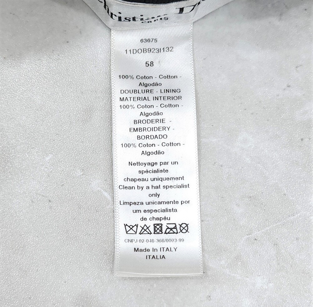 [럭스유] 디올 오블리크 버킷햇 자수 그레이 58 11DOB923I132