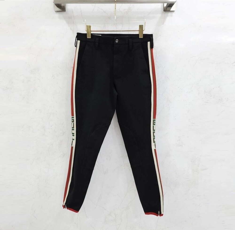 [럭스유] 46 / 구찌 GG 스트라이프 트랙 팬츠 495695