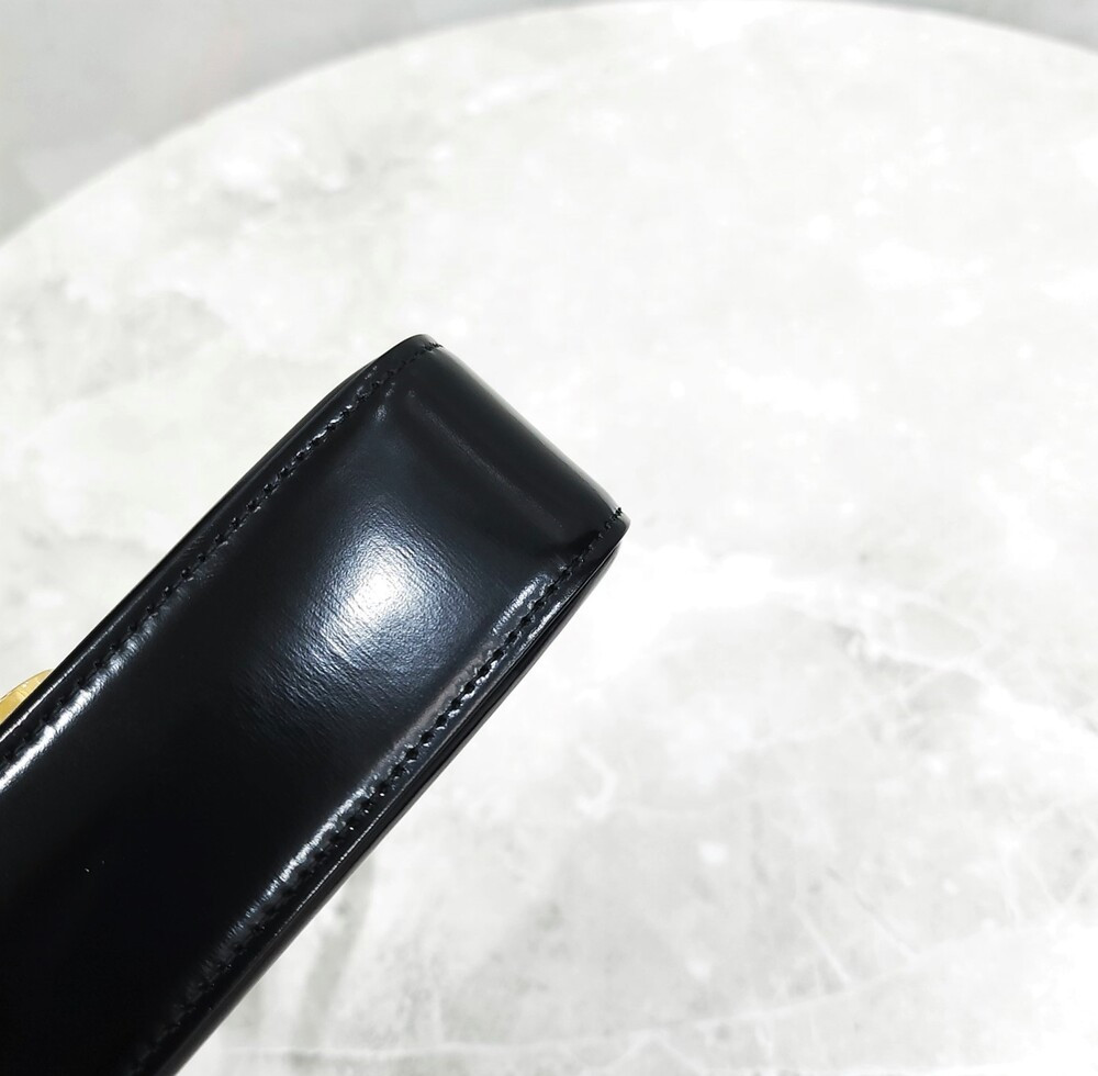 [럭스유] 셀린느 클로드 숄더백 샤이니 카프스킨 194143BF4