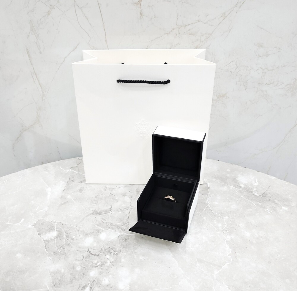 [럭스유] 샤넬 코코크러쉬 다이아 18K 베이지골드 링 스몰 54호