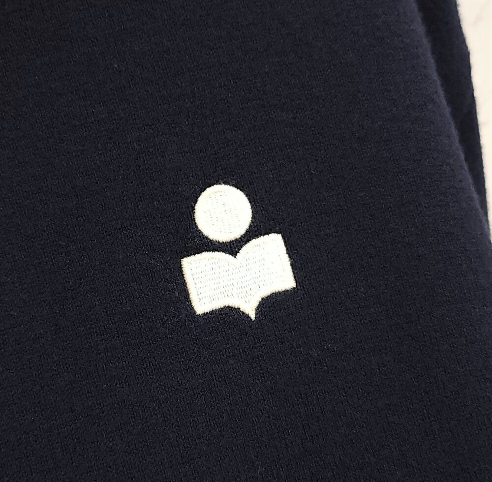 [럭스유] 36 / 이자벨마랑 로고자수 니트 원피스