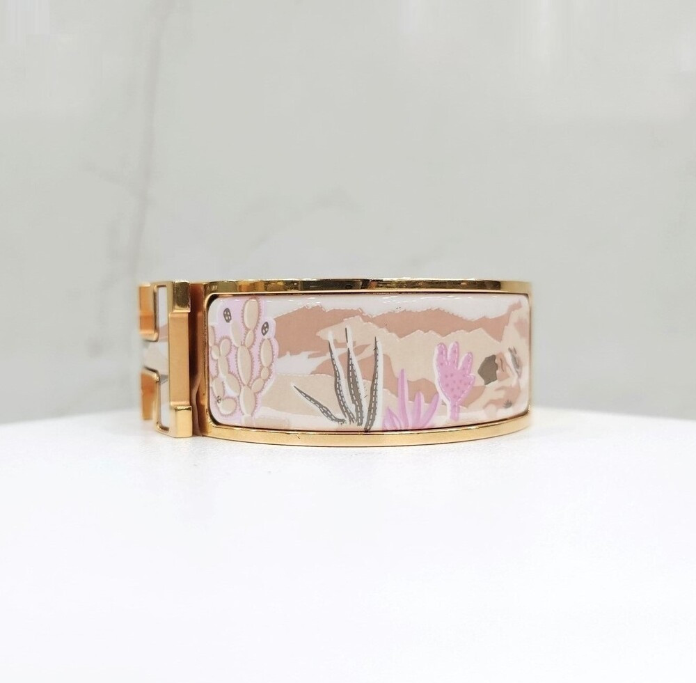 [럭스유] 에르메스 H Bottle Story 클릭클락 팔찌 PM