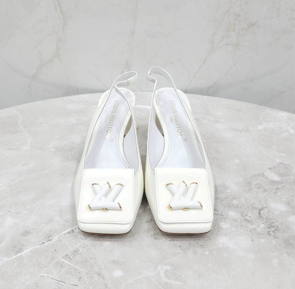 [럭스유] 38 / 루이비통 LV 셰이크 슬링백 펌프스