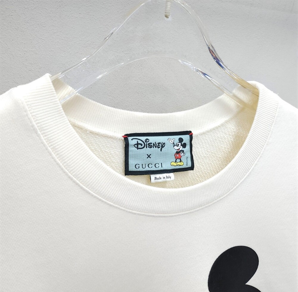 [럭스유] XXS / 구찌 X 디즈니 미키마우스 프린팅 맨투맨