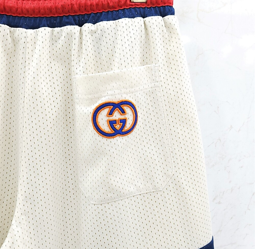 [럭스유] M / 구찌 GG 버뮤다 메쉬 쇼츠