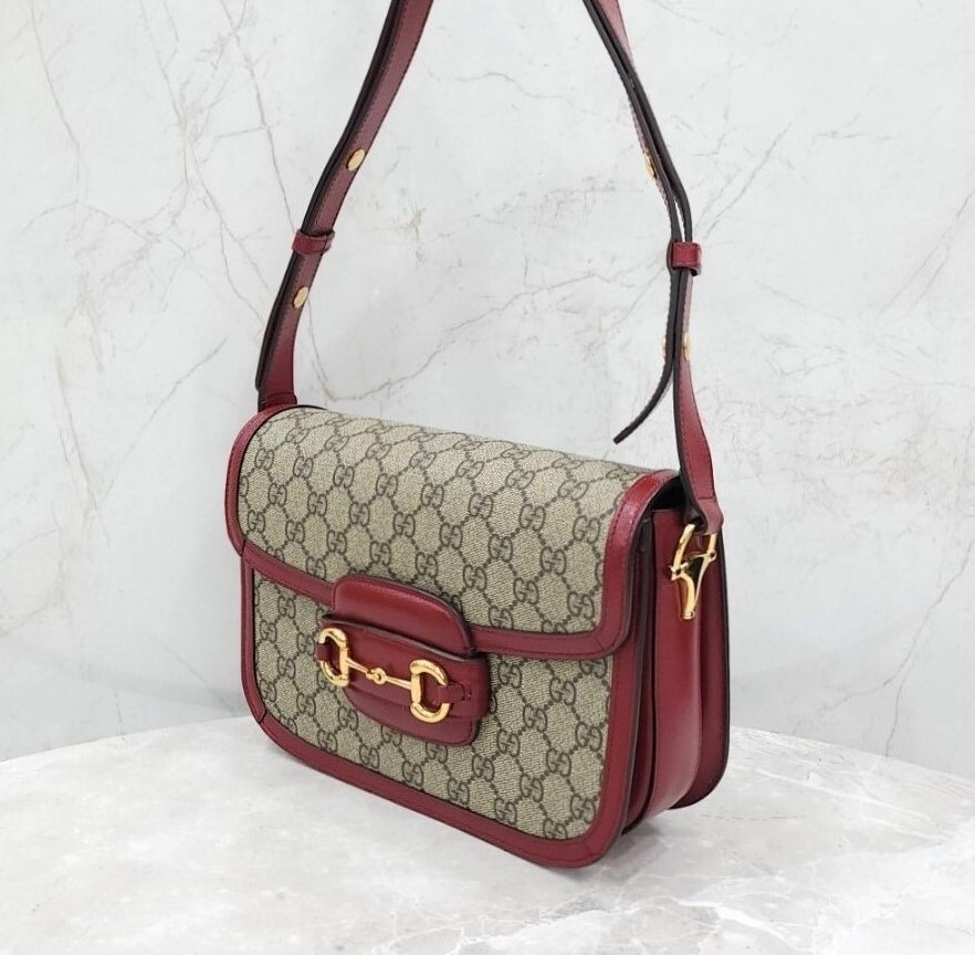 [럭스유] 구찌 GG 수프림 홀스빗 1955 숄더백 602204