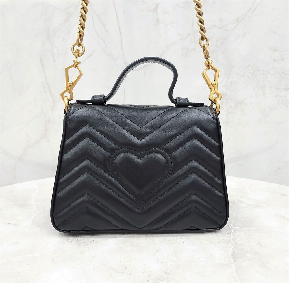 [럭스유] 구찌 GG 마몽 스몰 탑핸들 백 547260