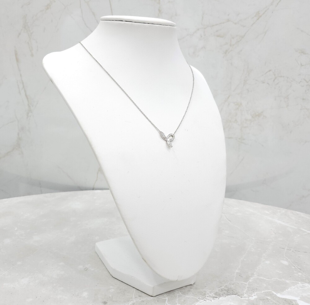 [럭스유] 티파니앤코 다이아몬드 빅토리아 펜던트 화이트골드 목걸이