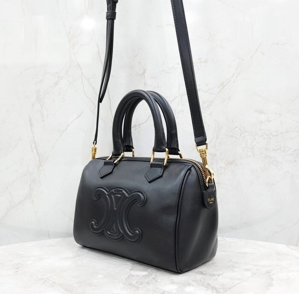 [럭스유] 셀린느 퀴르 트리옹프 스몰 보스턴 113773DU3