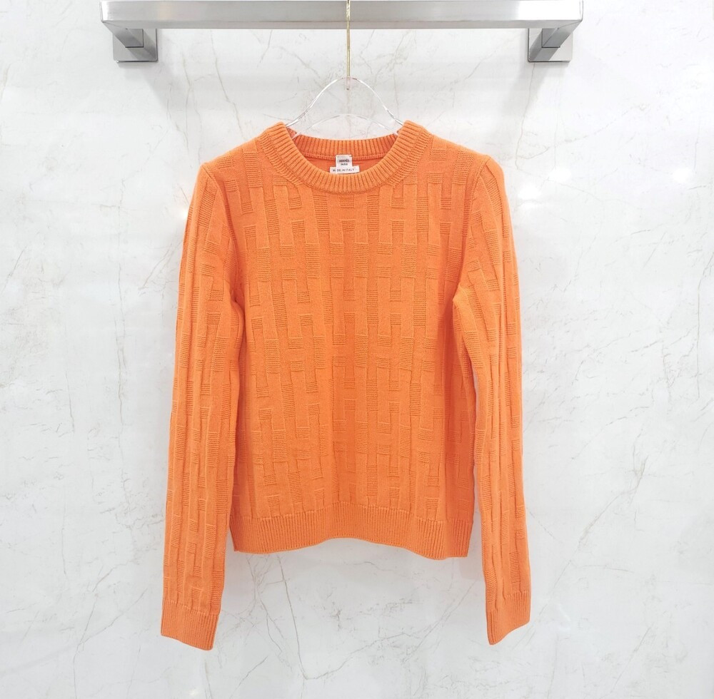[럭스유] 36 / 에르메스 H 풀오버 스웨터 니트