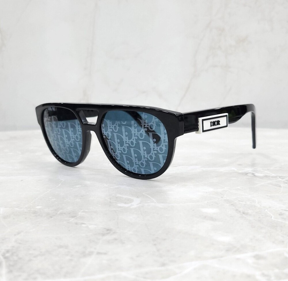 [럭스유] (새상품) 디올 블루 오블리크 미러 선글라스