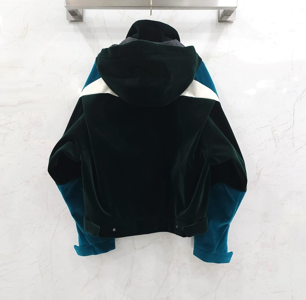 [럭스유] 50 / 루이비통 LV 테크니컬 테이프 벨루어 윈드 브레이커 자켓