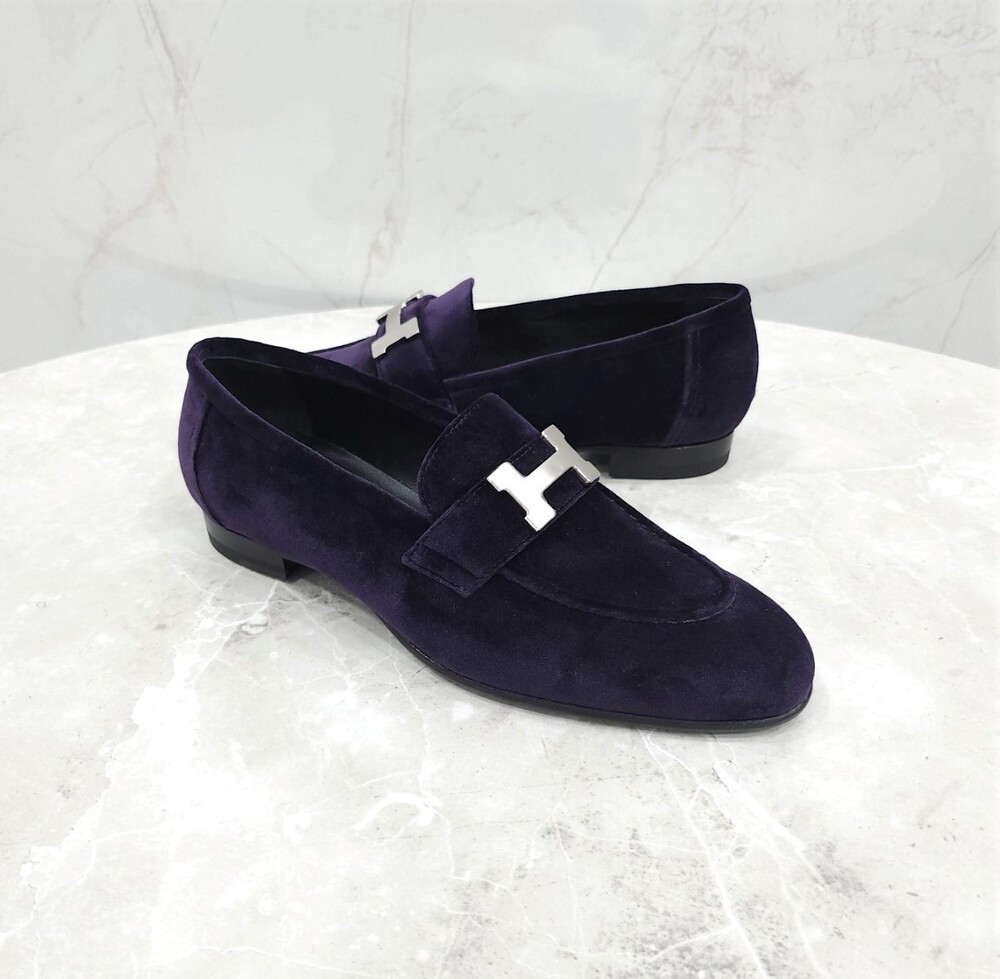 [럭스유] 36 / 에르메스 파리로퍼 퍼플 벨벳