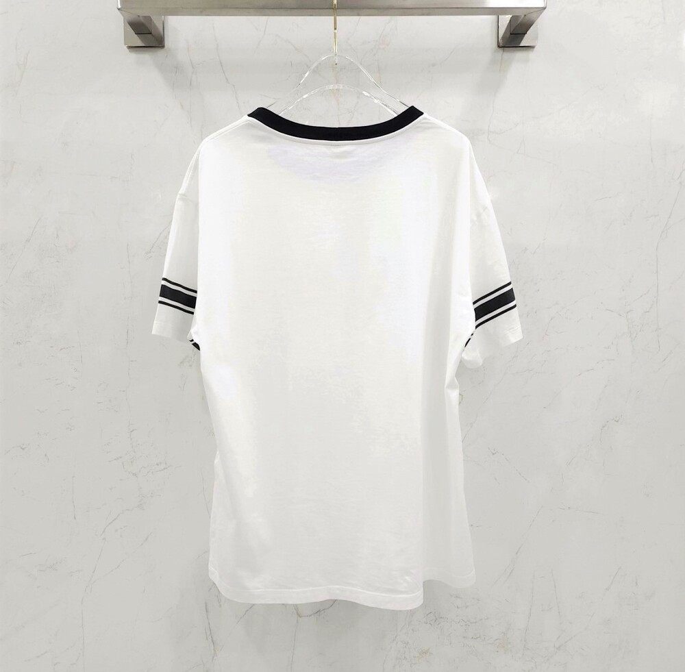 [럭스유] L / 셀린느 남성 트리옹프 크루넥 반팔 티셔츠 RX02N671Q.01QF