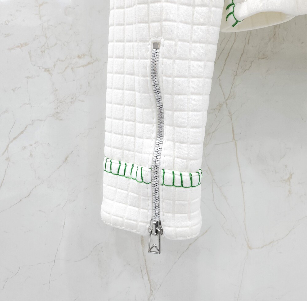 [럭스유] 36 / 보테가베네타 집업 퀄팅 저지 자켓