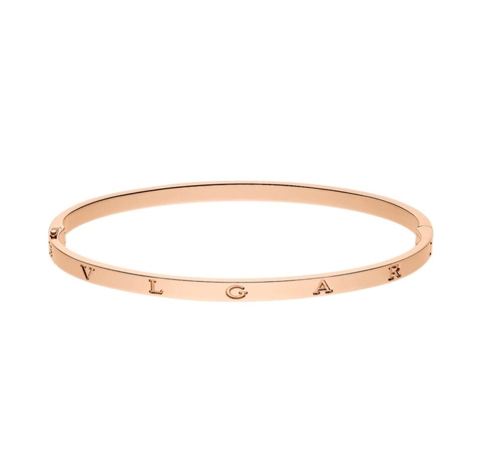 [럭스유] 불가리 비제로원 브레이슬릿 팔찌 18K 로즈골드 S 360433