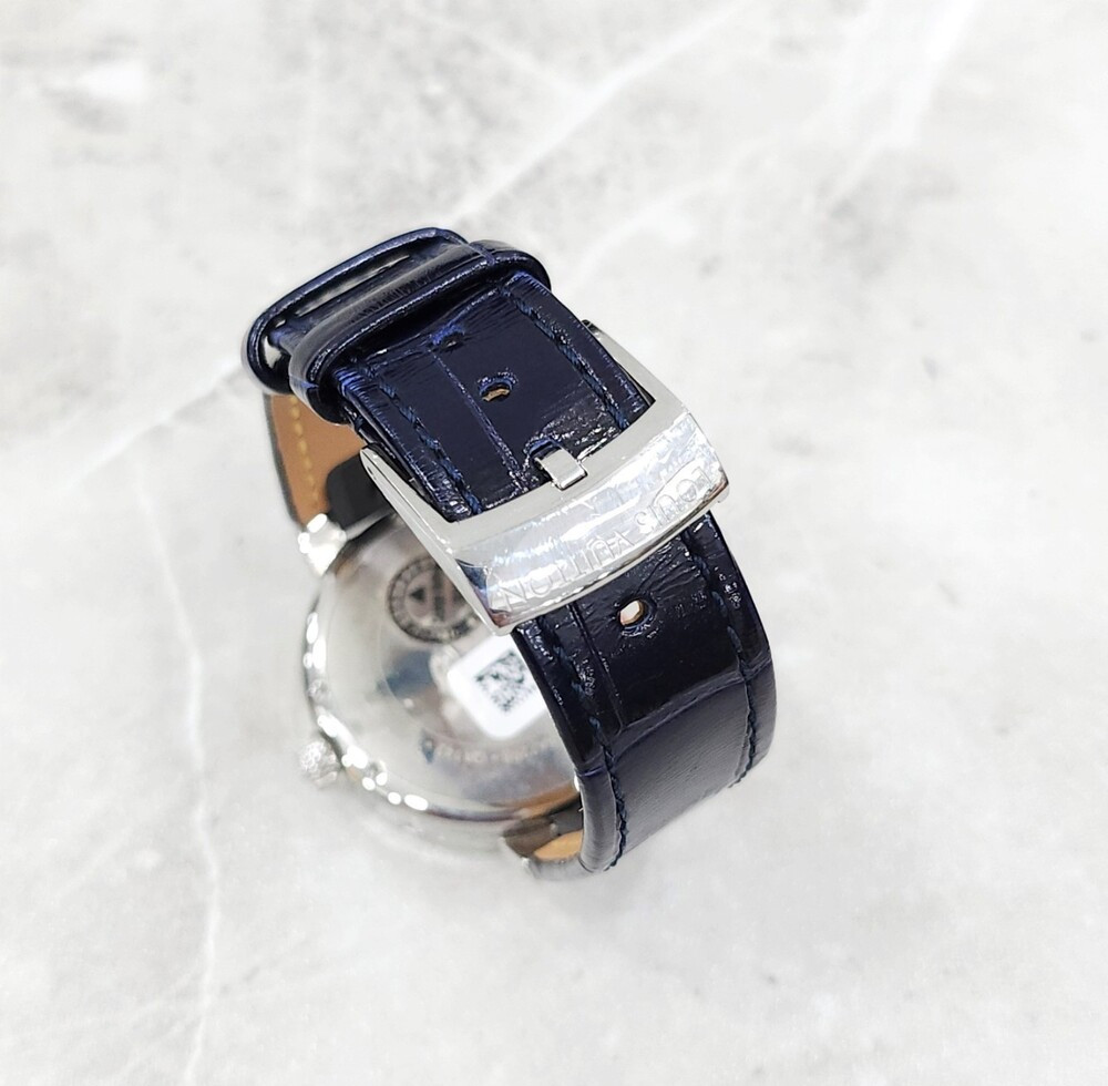 [럭스유] 루이비통 땅부르 문 듀얼 타임 시계 35MM