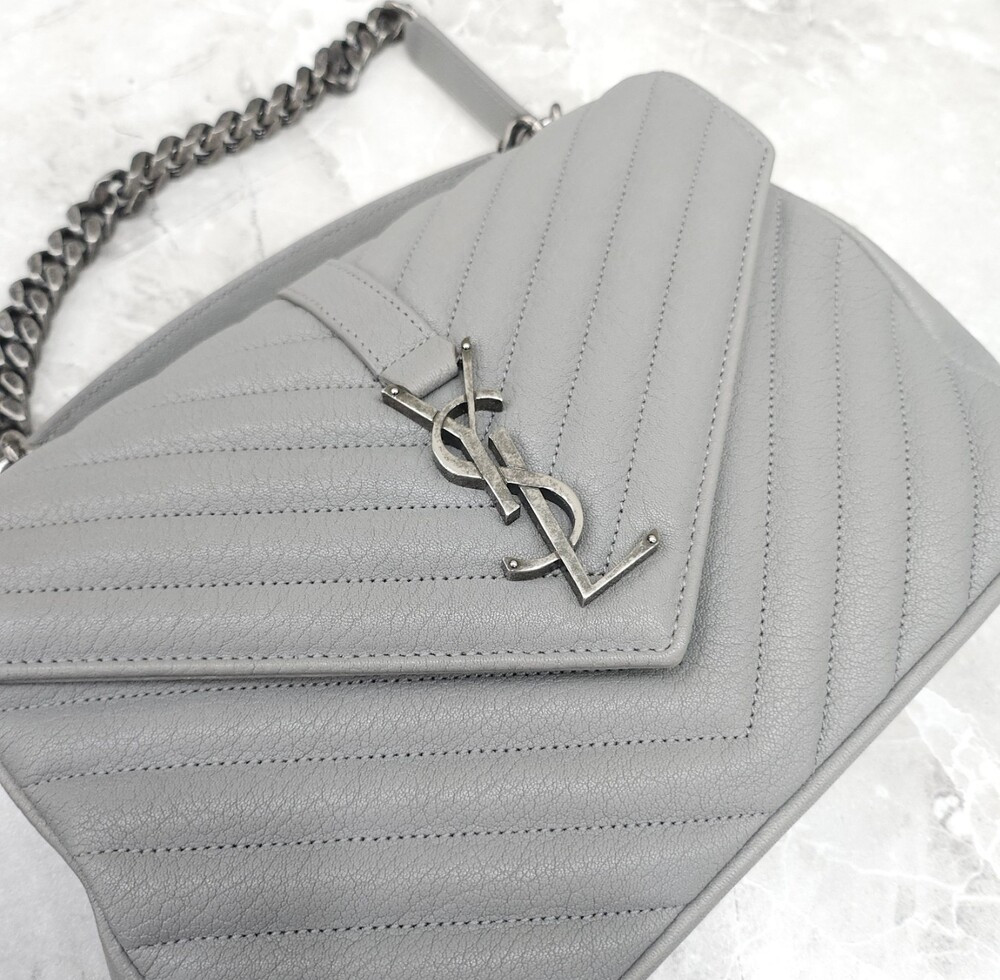 [럭스유] 생로랑 모노그램 사첼 컬리지 숄더백 미디엄