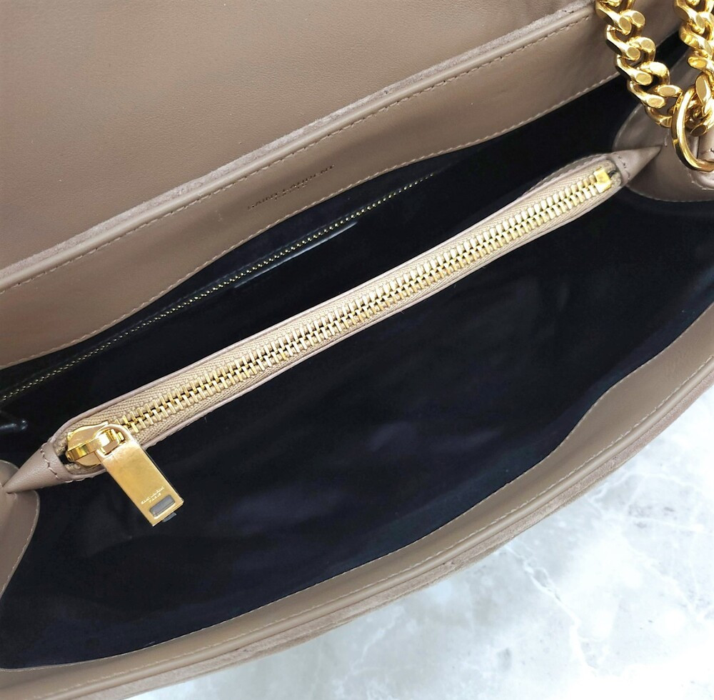 [럭스유] 생로랑 스웨이드 루루 체인백 미디움 574946