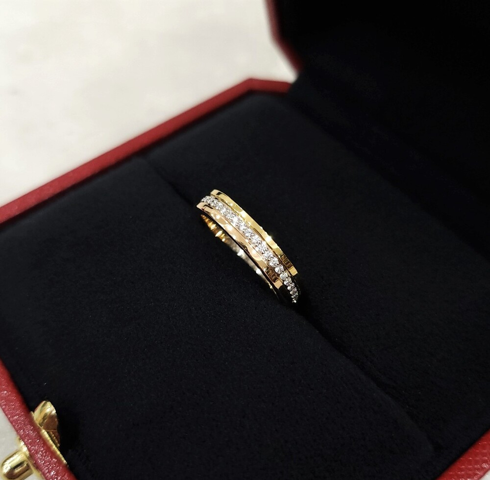 [럭스유] 까르띠에 다이아 방돔 루이 웨딩밴드 링 47호