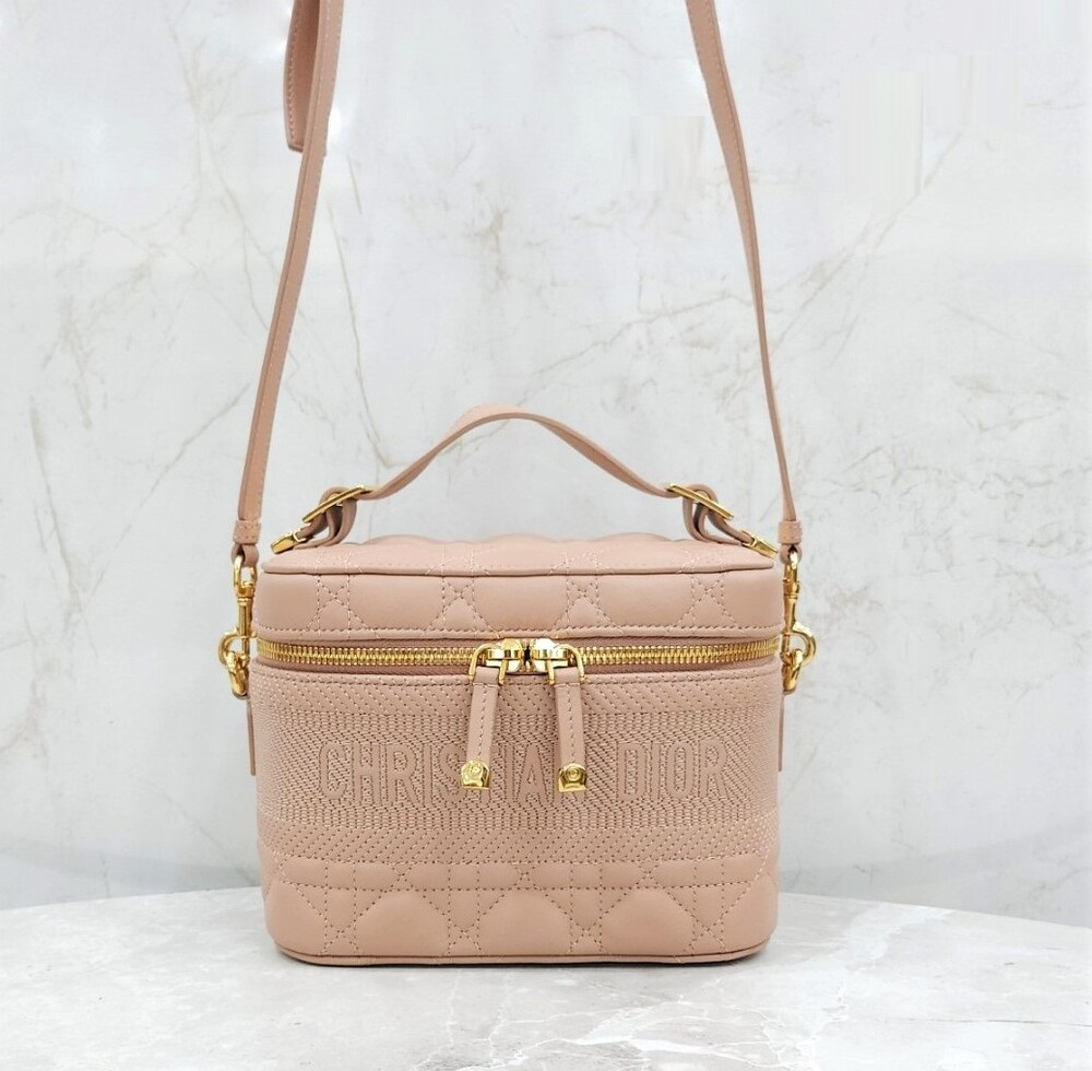 [럭스유] 디올 트리블 베니티 토트 숄더백 핑크 S5480VREY