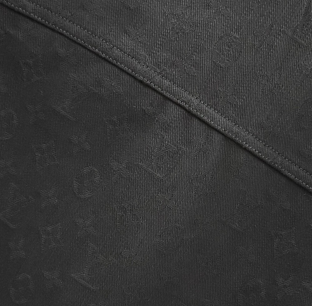 [럭스유] 46 / 루이비통 블랙 모노그램 트러커 데님 자켓