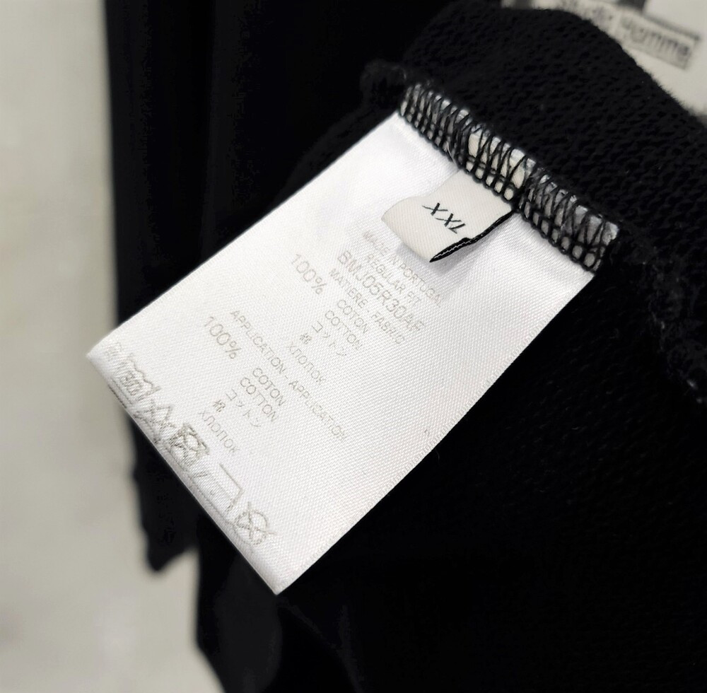 [럭스유] XXL / 지방시 사각패치 로고 오버 후드티