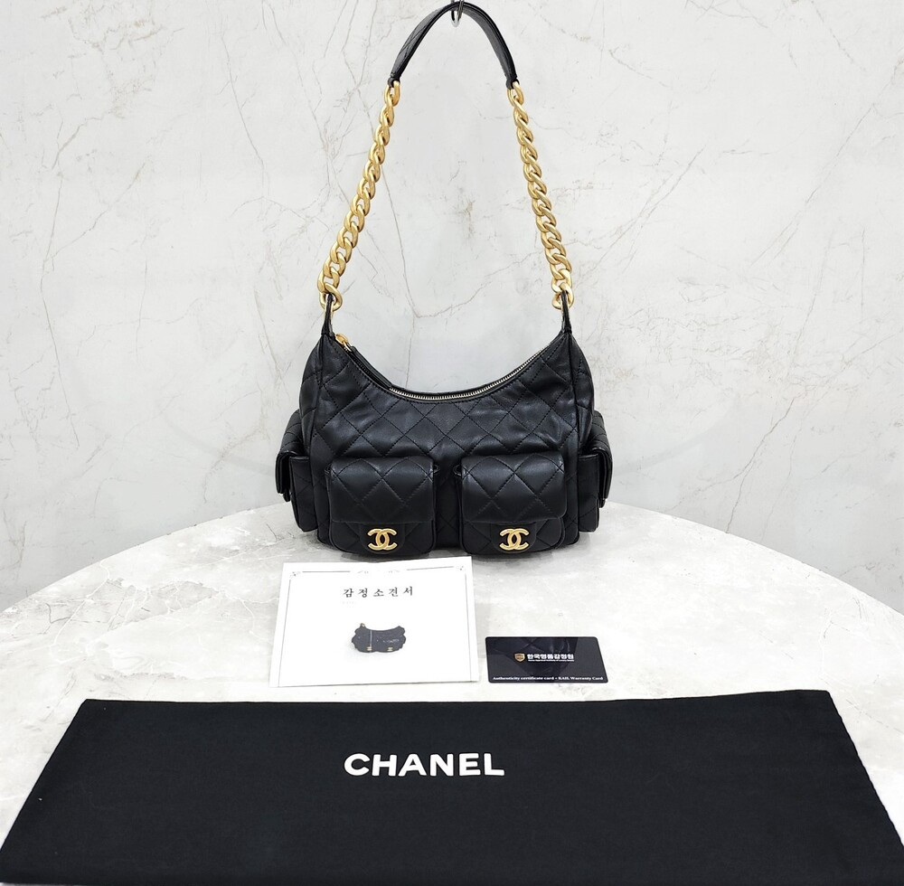[럭스유] 샤넬 25C 크루즈 호보백 체인 숄더백 AS5339