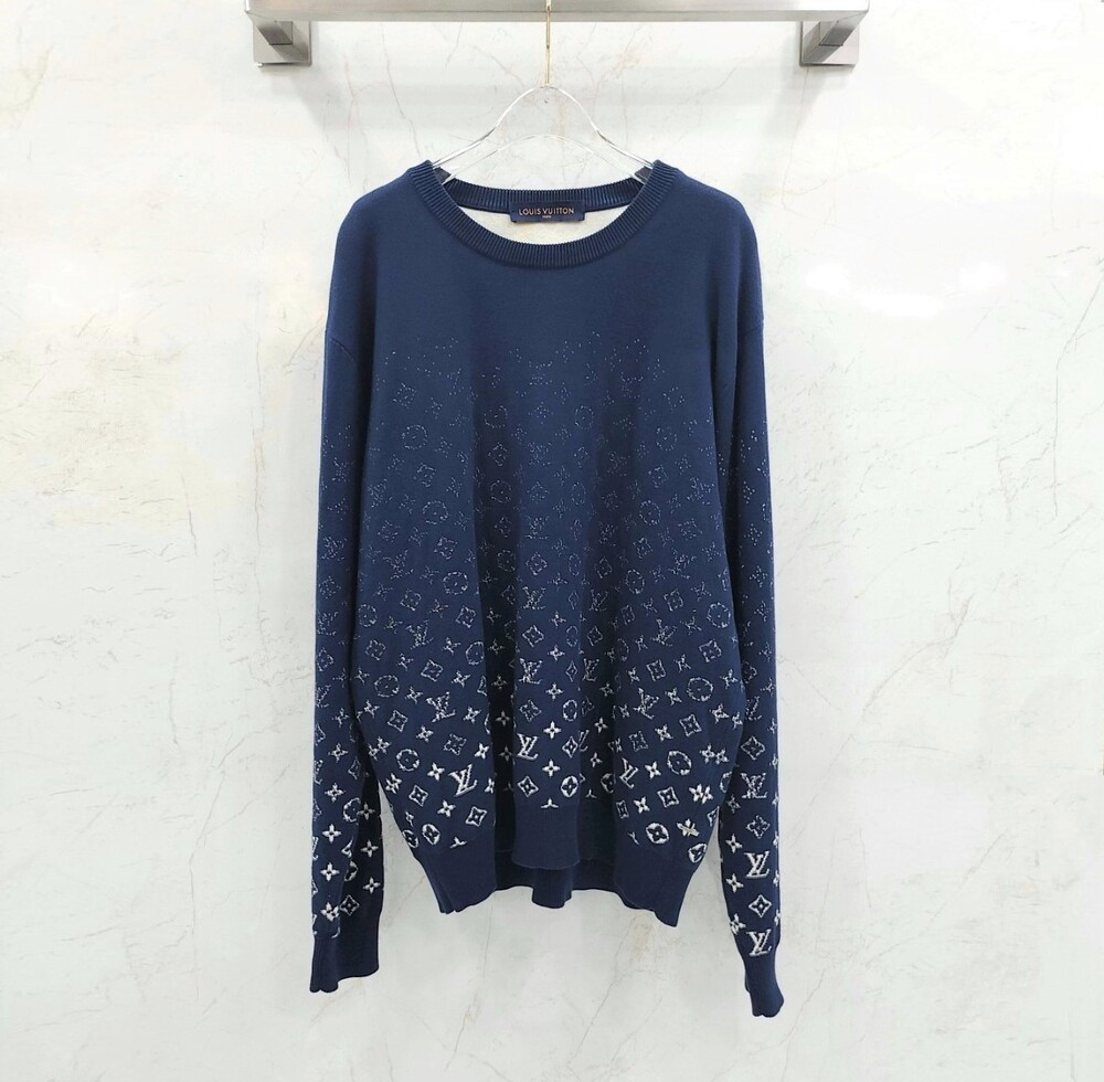 [럭스유] XL / 루이비통 모노그램 그라데이션 니트