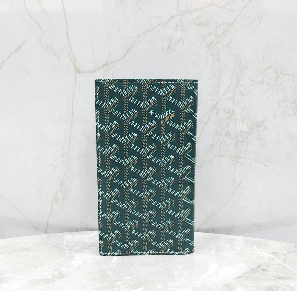 [럭스유] 고야드 스페셜 그린 생로슈 장지갑 APMROCH2