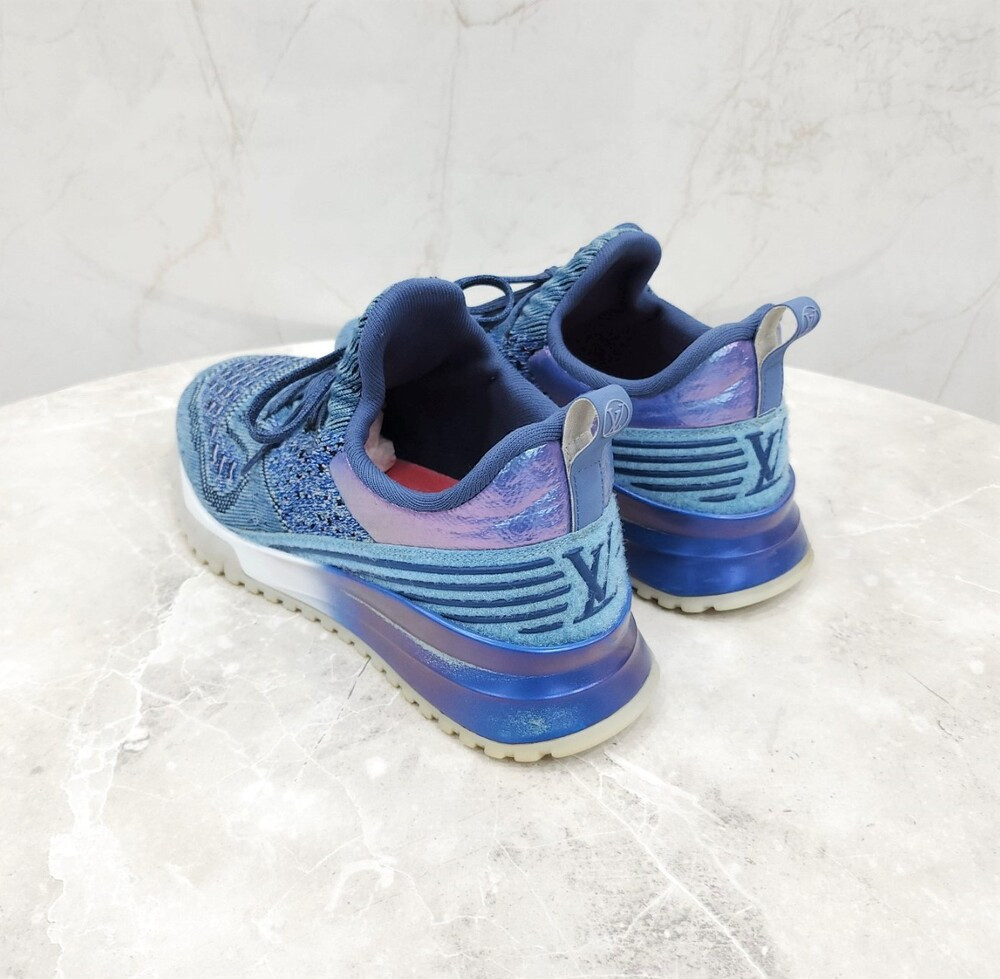 [럭스유] 7 / 루이비통 블루 VNR 런어웨이 니트 운동화