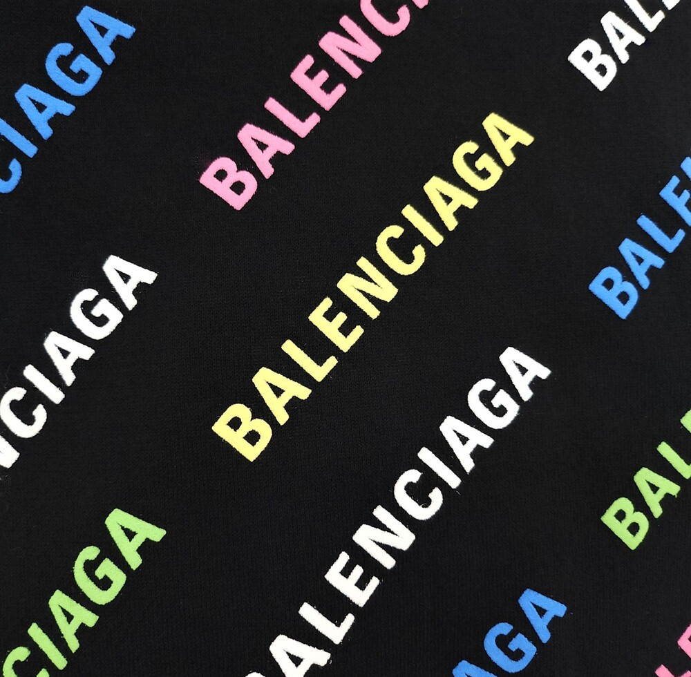 [럭스유] S / 발렌시아가 로고 올오버 니트 695458