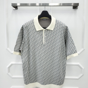 [미다스] 디올 오블리크 자카드 폴로셔츠 293M832AT396 XL
