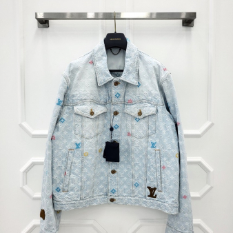 [미다스] 루이비통 타일러 모노그램 데님자켓 56 1AFPTF