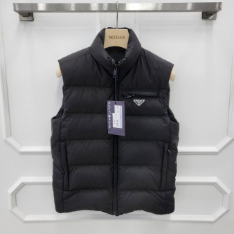 [미다스] 프라다 삼각로고 리나일론 패딩 다운 조끼 SGB033 46