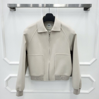 [미다스] 에르메스 샹달 울 자켓 사블르 H5E0177DEDO 38