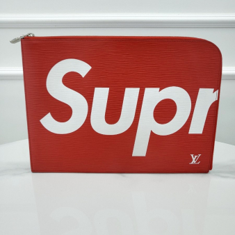 [미다스] 루이비통 슈프림 포쉐트 주르 클러치백 M67722