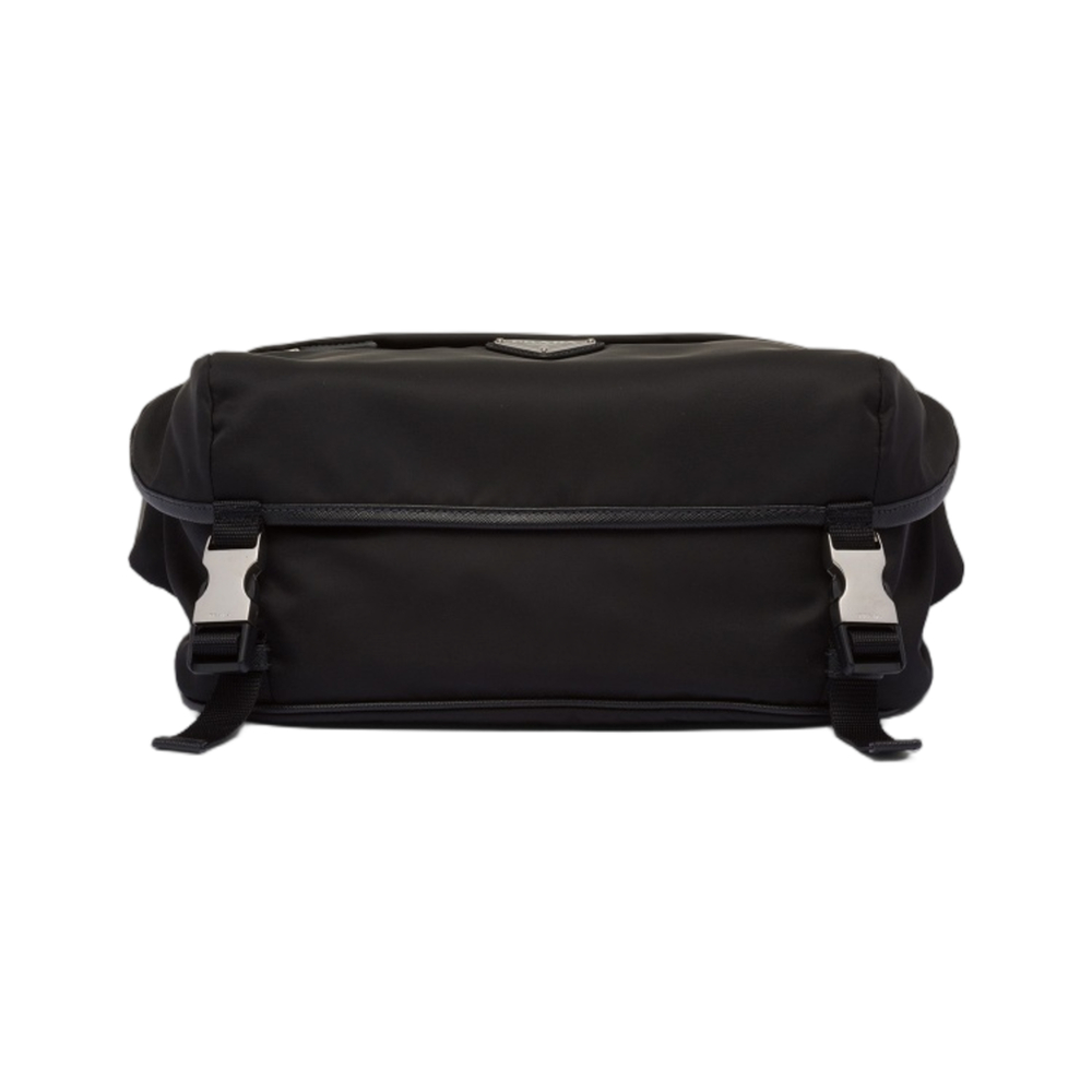 프라다 리나일론 삼각로고 바이커백 블랙 M 2VH994 2DMG F0002