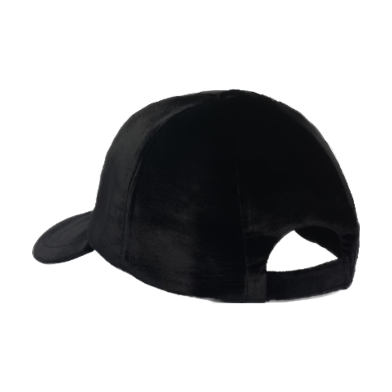 프라다 삼각로고 벨벳 볼캡 금장 블랙 1HC336 068 F0002