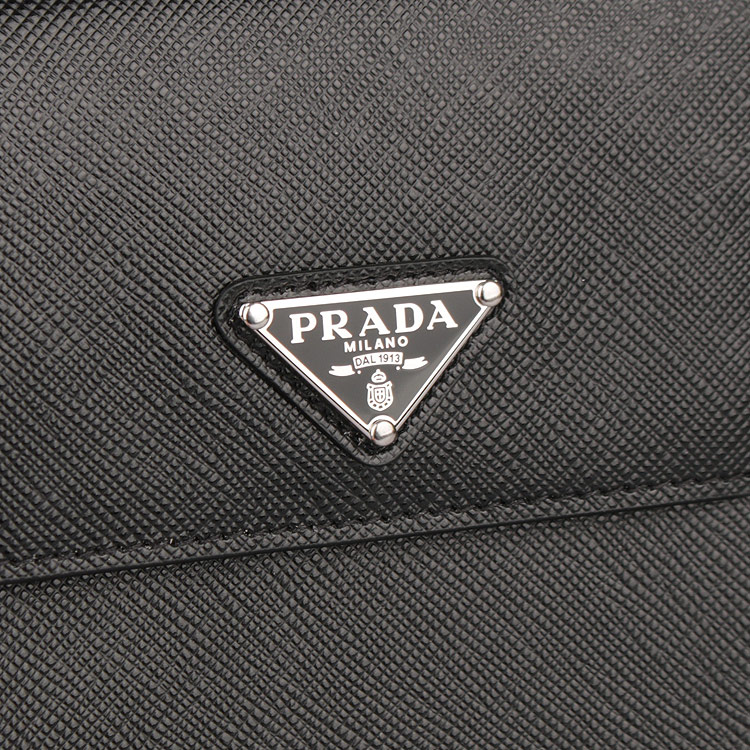 프라다 삼각로고 사피아노 레더 폰케이스 블랙 2ZH068 053 F0002