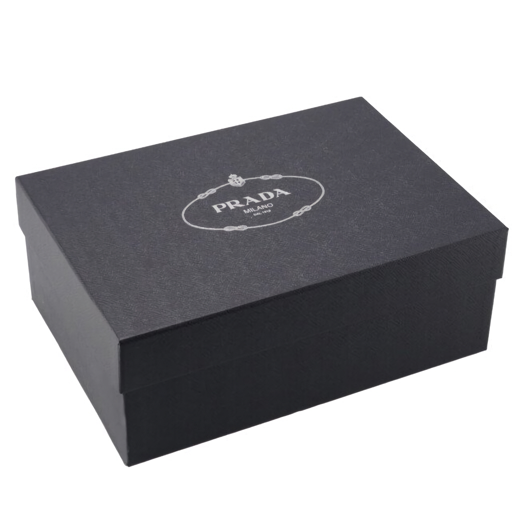 프라다 초콜릿 브러시드 로퍼 블랙 2DE127 055 F0002